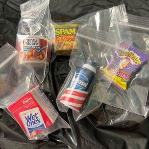 Mini brands mini food and items